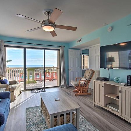 Ocean-View Condo With Deck, Steps To Carolina Beach! Buitenkant foto