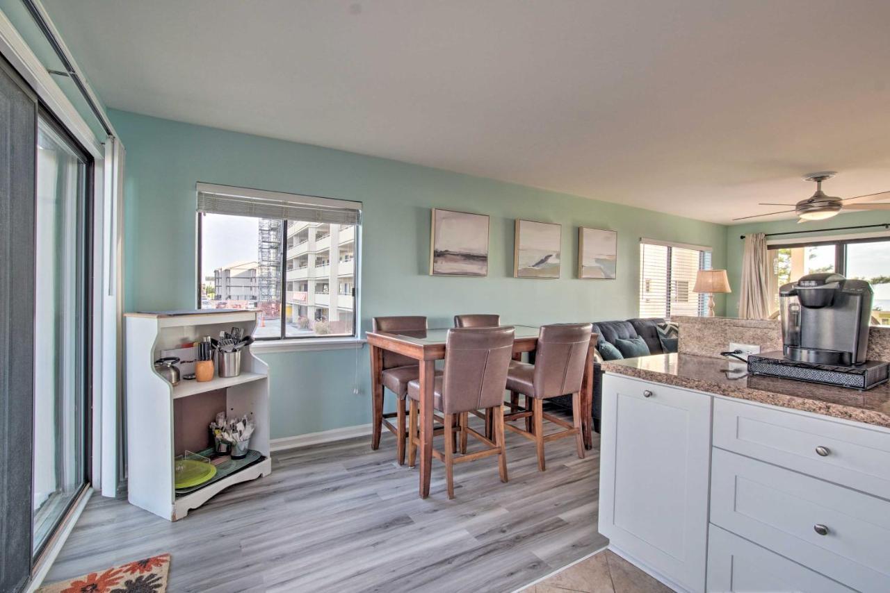 Ocean-View Condo With Deck, Steps To Carolina Beach! Buitenkant foto