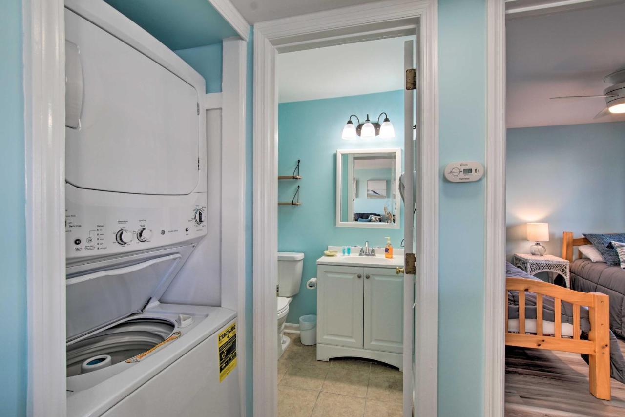 Ocean-View Condo With Deck, Steps To Carolina Beach! Buitenkant foto