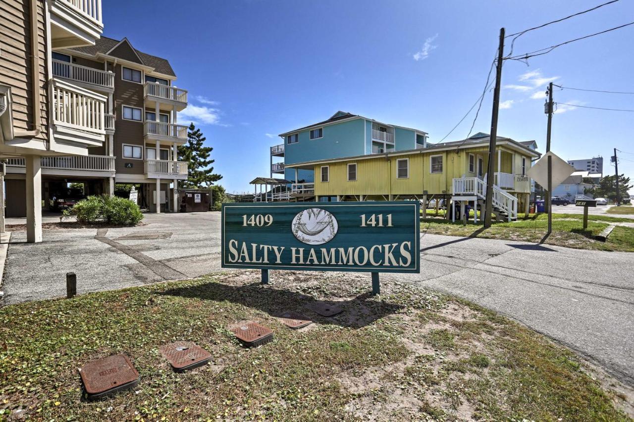 Ocean-View Condo With Deck, Steps To Carolina Beach! Buitenkant foto